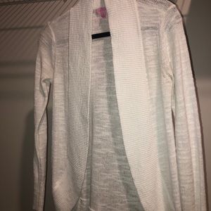 Lilly Pulitzer XS White Cardigan